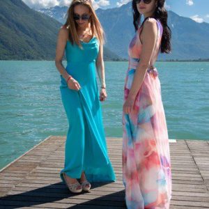 abito lungo rinascimento