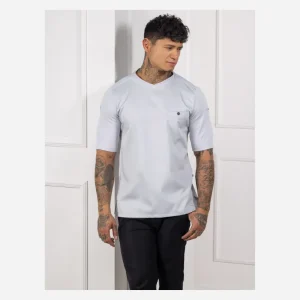 T-shirt Chef Ferre Grigio Perla