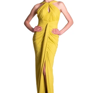 Abito Lungo in tulle Drappeggiato META 4