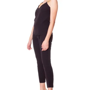 Top Con Spalline a catena CLO'