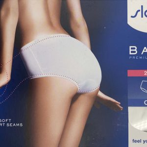 2 pz Slip donna in cotone Sloggi BASIC MIDI