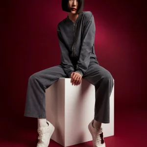 Cardigan di felpa con finiture strass Z.O.E