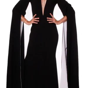 Abito lungo con maniche a pipistrello XCLSV