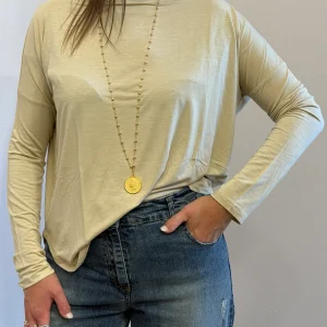 Maglia over beige Kontatto