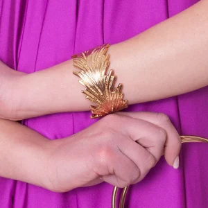 Bracciale Angel in metallo dorato CLARA AESTAS