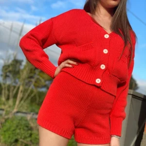 Shorts Vicolo in maglia di cotone