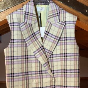 Gilet Doppiopetto quadri Vicolo