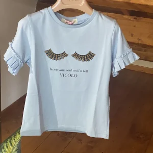 Tshirt Bambina Vicolo Girl Motivo Ciglia Anni  4, 6
