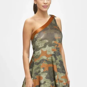 Vestito corto monospalla Desert Effek Taglia M