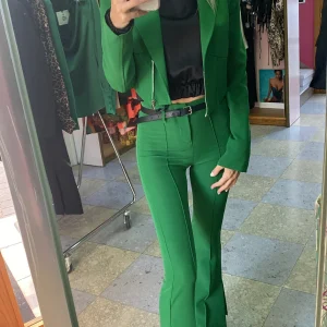 Pantalone Vita Alta spacchi laterali Lumina