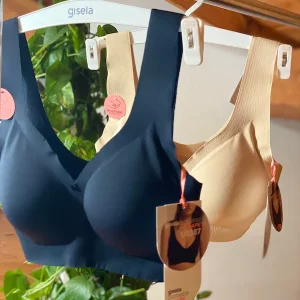 Reggiseno Top Gisela senza cuciture con imbottitura estraibile 1/0387