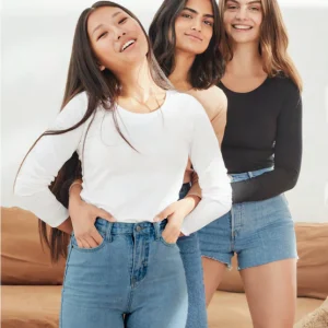 Maglia Manica Lunga Cotone Organico Gisela