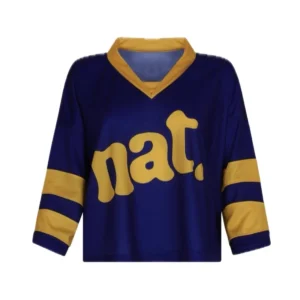 555 Hockey Cropped Blue Royal Not After Ten