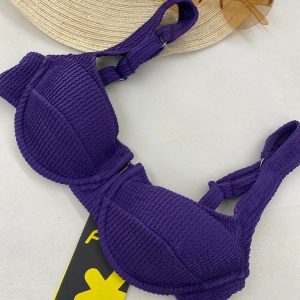 Reggiseno con Ferretto Donna F**K Viola 1202PR