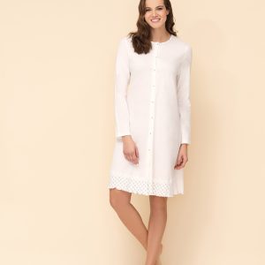 Camicia da Notte m/l aperto davanti Linclalor 71195-71301