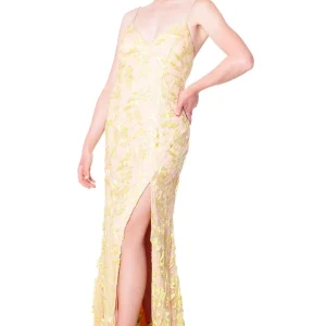 Abito lungo a sirena in tulle ricamato FOREVER UNIQUE