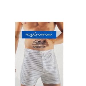 Boxer con apertura davanti con bottoni Rossoporpora 205