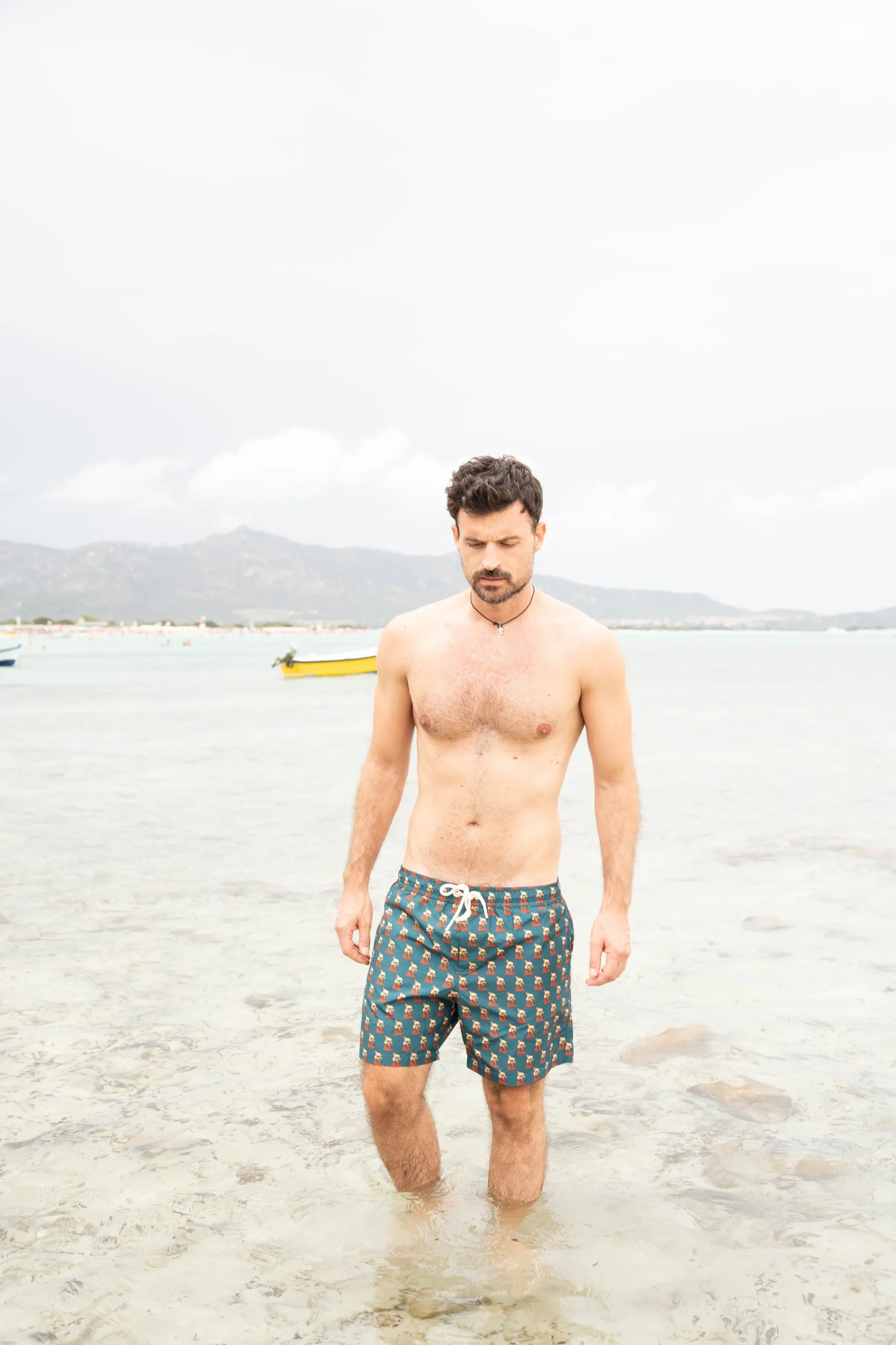 ✨ CRAZY PABLO + NFT ✨ Pantaloncini da bagno stampa Crazy Pablo #5283 - immagine 3