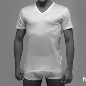 Maglia Pierre collo a V  – Fragi