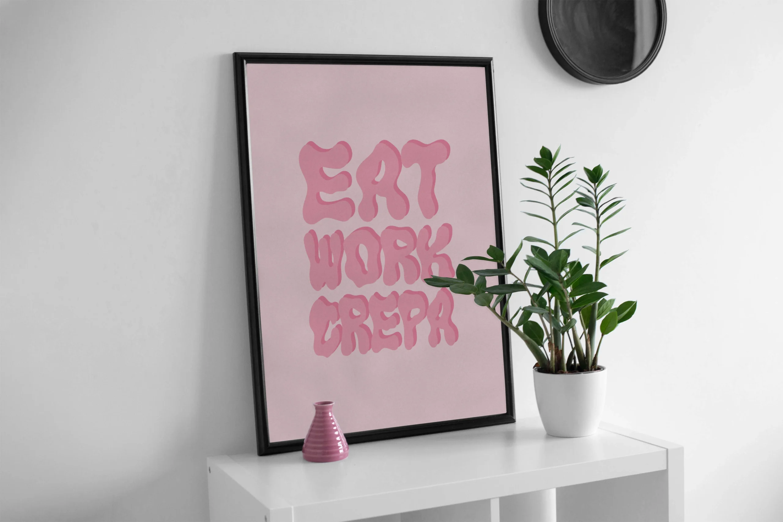 Eat Work Crepa - Poster con cornice - immagine 4