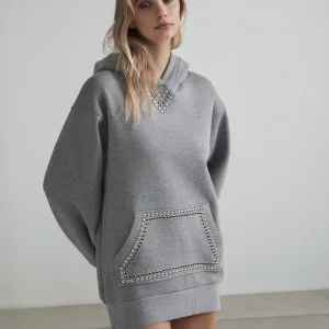 Abito di felpa con borchie ODI ET AMO