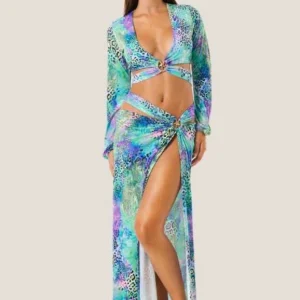 Gonna Lunga Donna 4Giveness Fantasia Patch Animalier GO5874