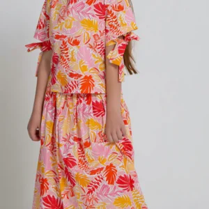 Gonna Lunga in fantasia per Bambina Vicolo Girl