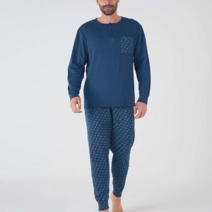 Pigiama uomo invernale Karel KF5118