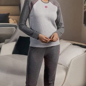 Pigiama caldo cotone donna Lotto LP6060