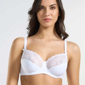 Reggiseno Spiman in cotone elasticizzato MENTA