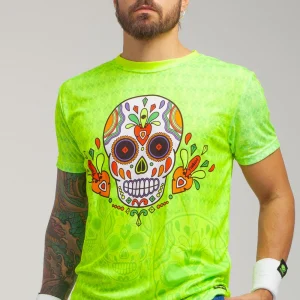 T-shirt Sport Muertos - Lime
