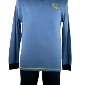 Pigiama Uomo serafino Interlock calibrato Navigare B2141230B