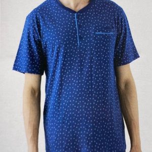 Pigiama Karelpiu uomo corto in cotone KC8214