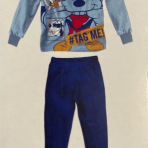 Pigiama caldo cotone bambino Topolino DY40G7021