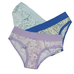 Slip donna fantasia in cotone LovelyGirl 6356 3pz