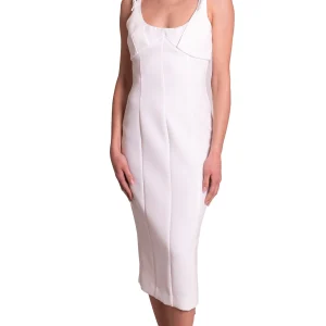 Abito Midi Con Fibbia Baroque VERSACE