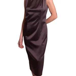 Abito midi a Tubino di raso FELY CAMPO