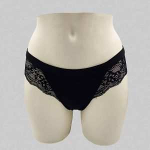 Slip donna con pizzo Rossoporpora DR212 3 pezzi