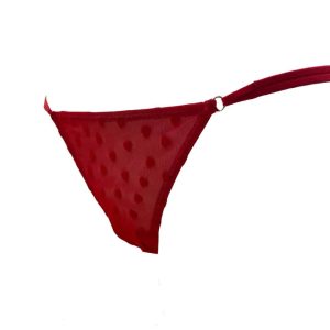 Tanga rosso Jadea 6375