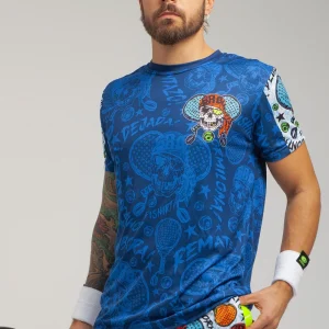 T-shirt Sport Vibora - Blu