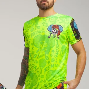 T-shirt Sport Vibora - Giallo