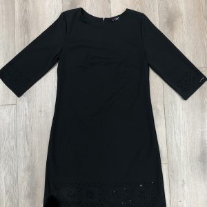 ANNA BLACK – Abito con strass