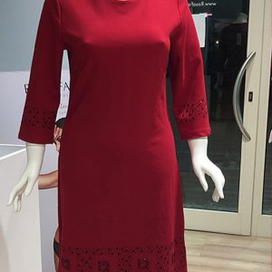 ANNA RED – Abito con strass