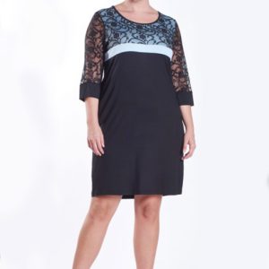 EMMA – Abito maniche in pizzo