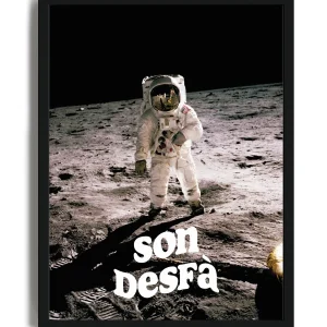 Son Desfà Astronauta - Poster con cornice