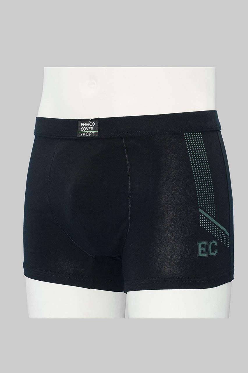 Boxer uomo Enrico Coveri in cotone fantasia EB1253 - immagine 2