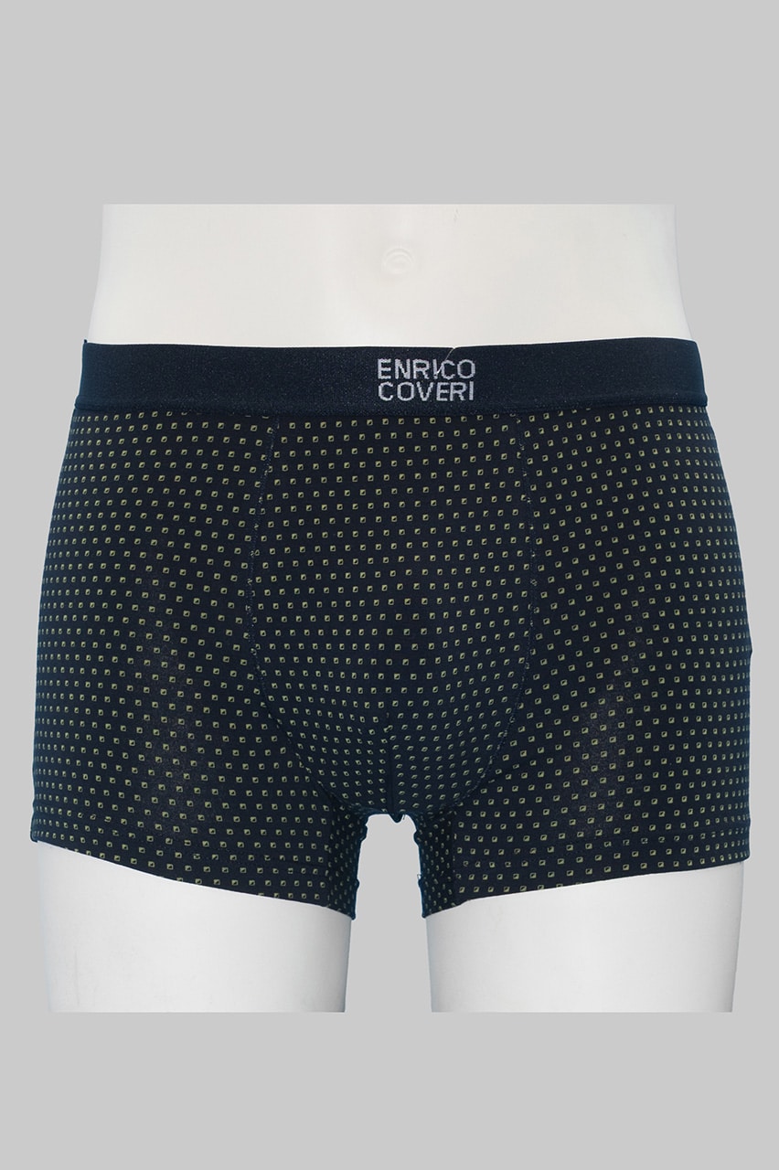 Boxer uomo Enrico Coveri in cotone fantasia EB1266 - immagine 3