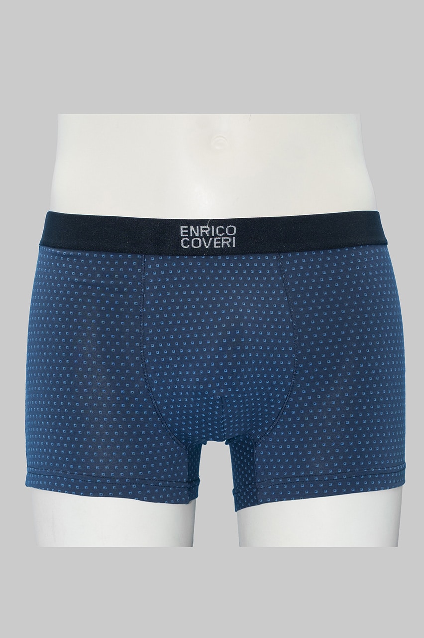 Boxer uomo Enrico Coveri in cotone fantasia EB1266 - immagine 2