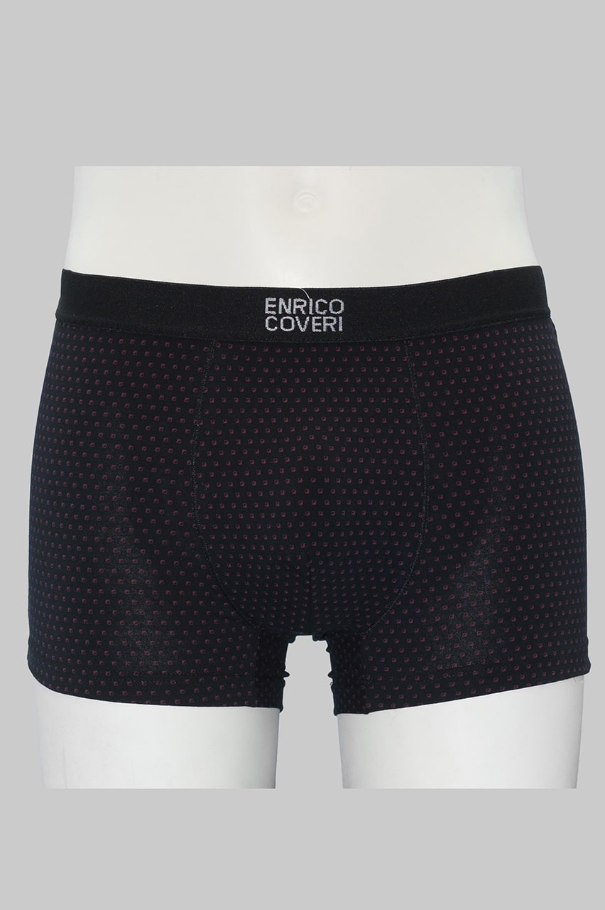 Boxer uomo Enrico Coveri in cotone fantasia EB1266 - immagine 4