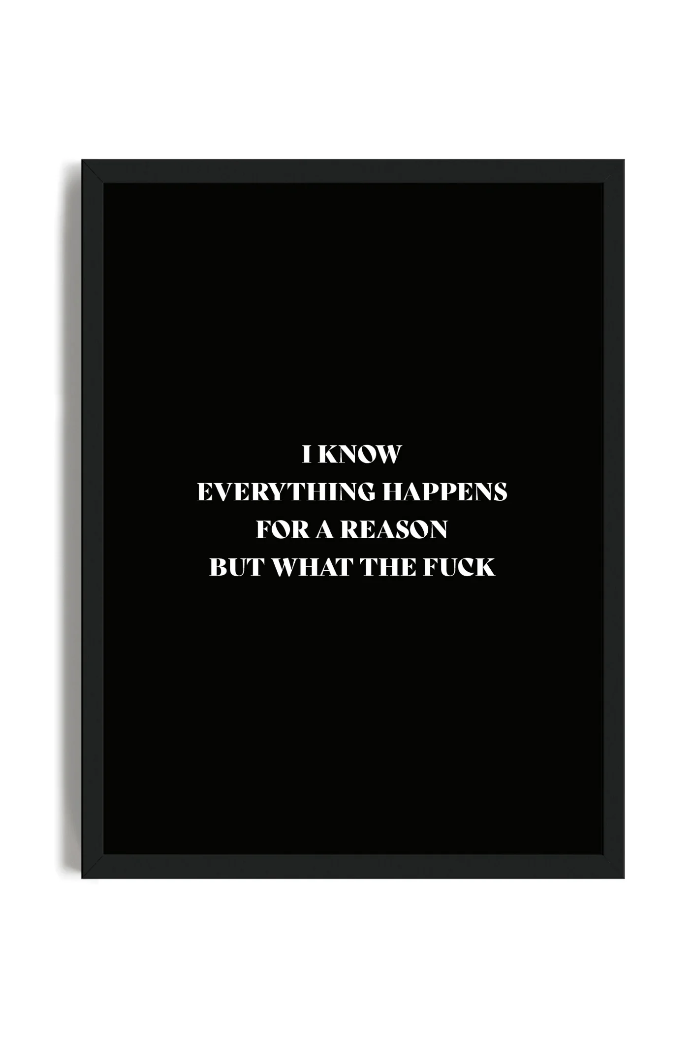 But What the Fuck - Poster con cornice - immagine 2